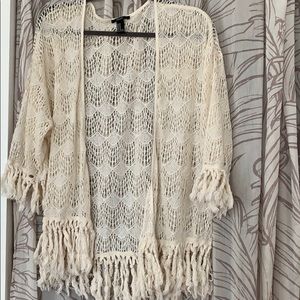 F21 knit cardigan